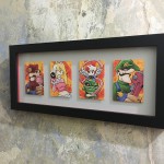 Pre finished wood frames