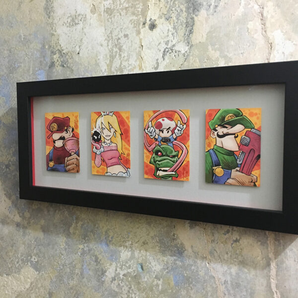 Pre finished wood frames