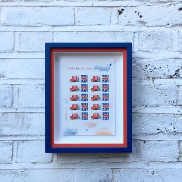 Painted and sprayed frames