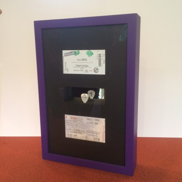 Painted and sprayed frames