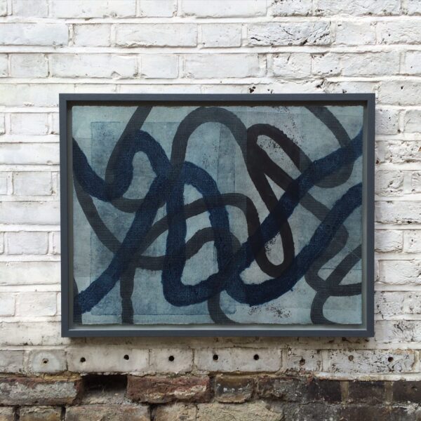 Painted and sprayed frames