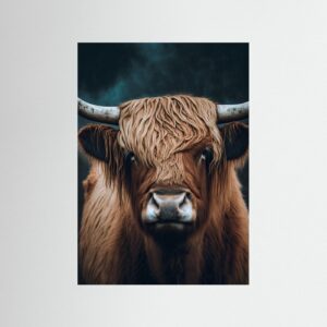 Highland Cow by Treechild