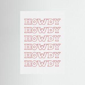Red Howdy by Jolly And Dash